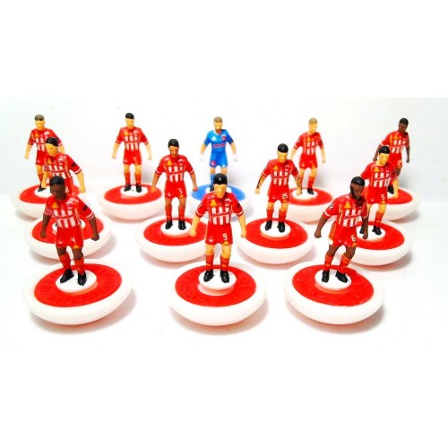 Subbuteo Andrew Table Soccer Olympiacos 2020-21 on Lightweight bases